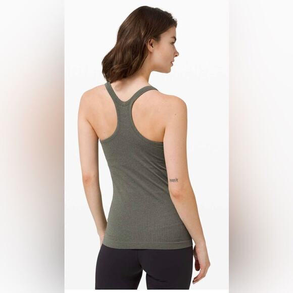 Lululemon Tank Top Dark Grey Size 6 - Picture 3 of 16